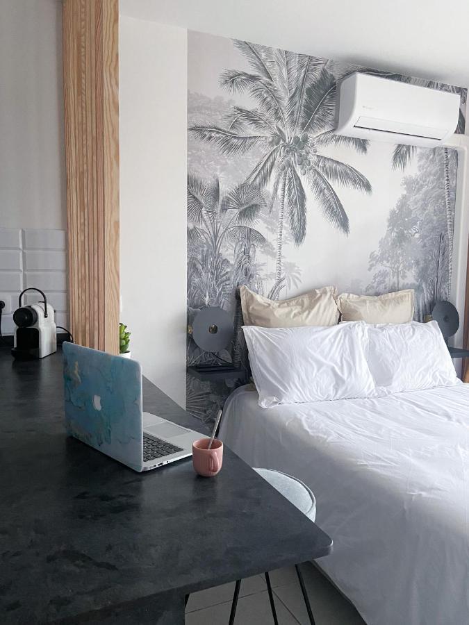 Un Palmier dans la chambre, studio de standing Cayenne Extérieur photo